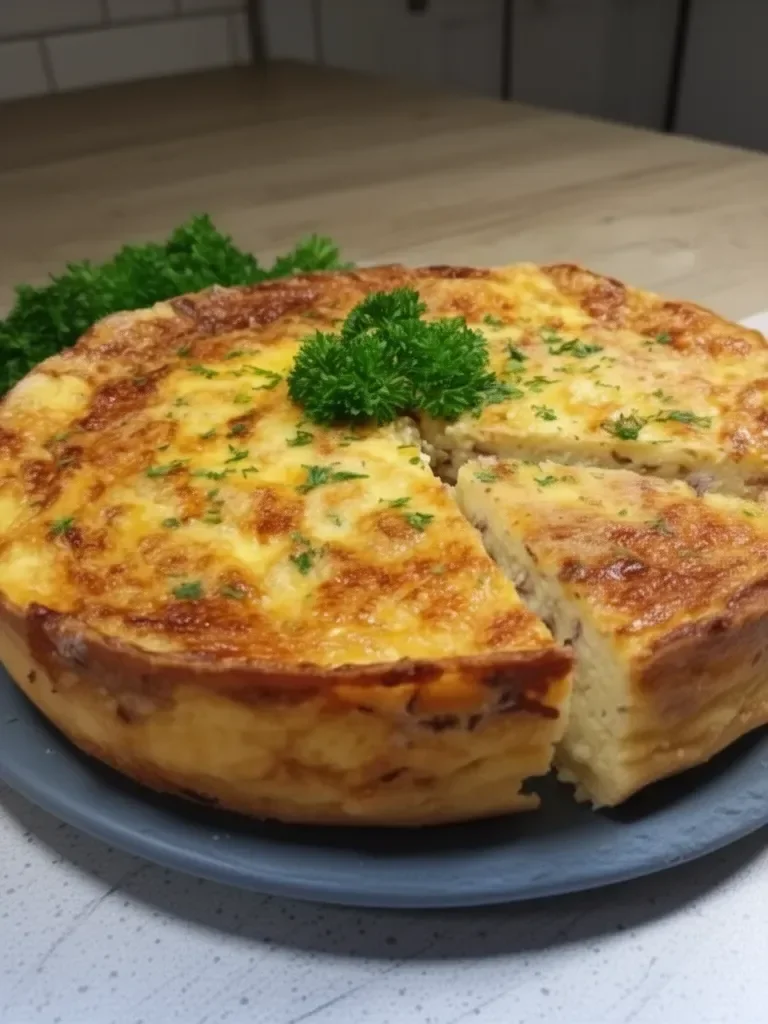 Quiche sans pâte à l’ancienne