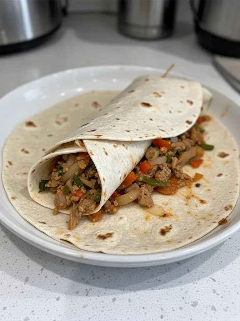 Recette de Wrap pour un Dîner Rapide et Facile (Sans Gluten - Seulement 3 Ingrédients !)