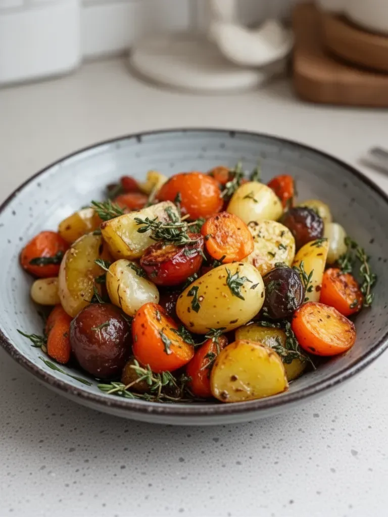 Roasted Vegetables with Garlic and Herbs