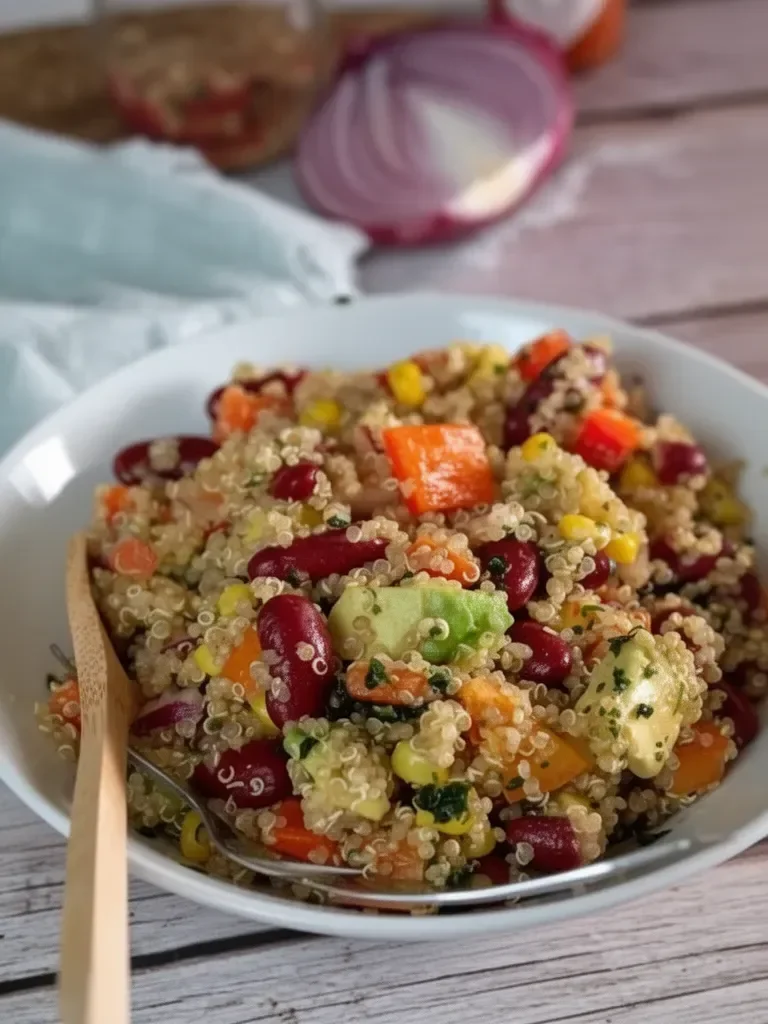Salade de quinoa à la mexicaine