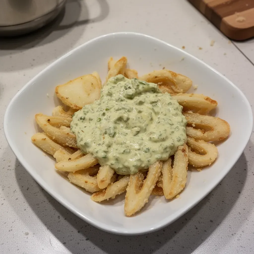 Recette de sauce tartare maison avec ingrédients frais et savoureux.