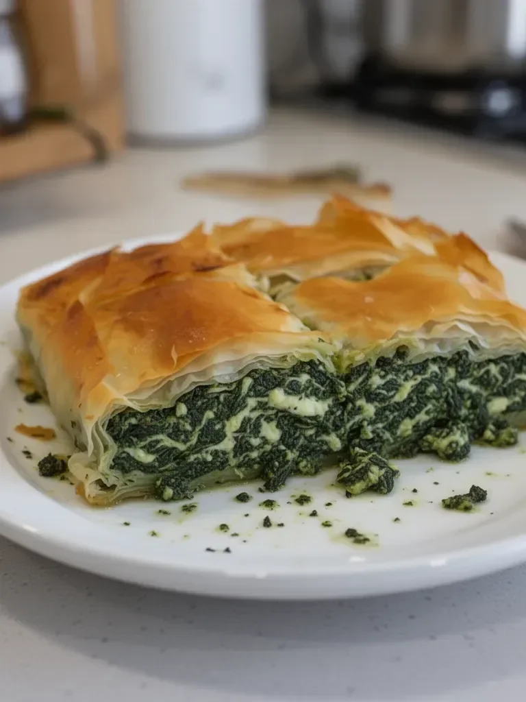 Spanakopita, Greek spinach pie