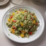 Taboulé au citron et poivrons