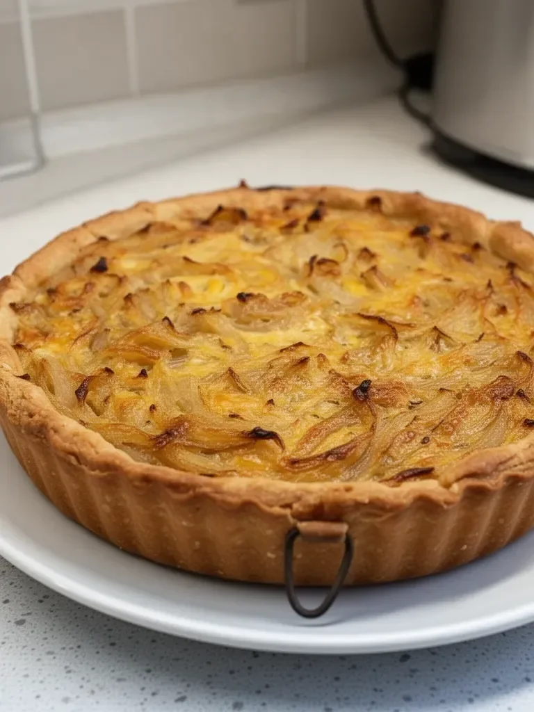 Tarte à l'oignon à l'ancienne
