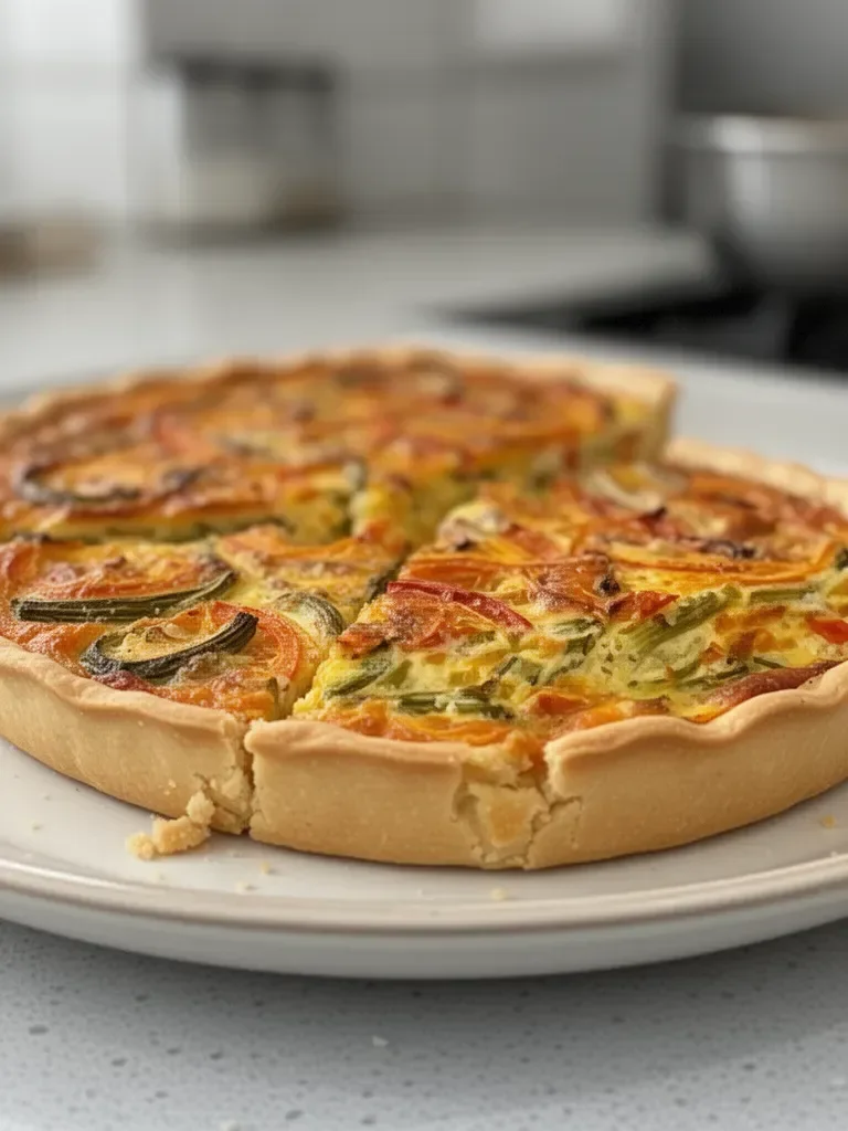 Tarte aux légumes du soleil Bridelight