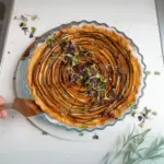 Tarte aux légumes en spirale