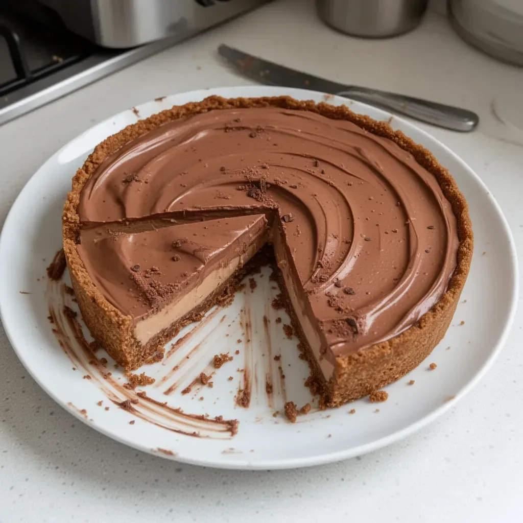 Tarte Moka Sans Cuisson, un dessert crémeux au chocolat moka