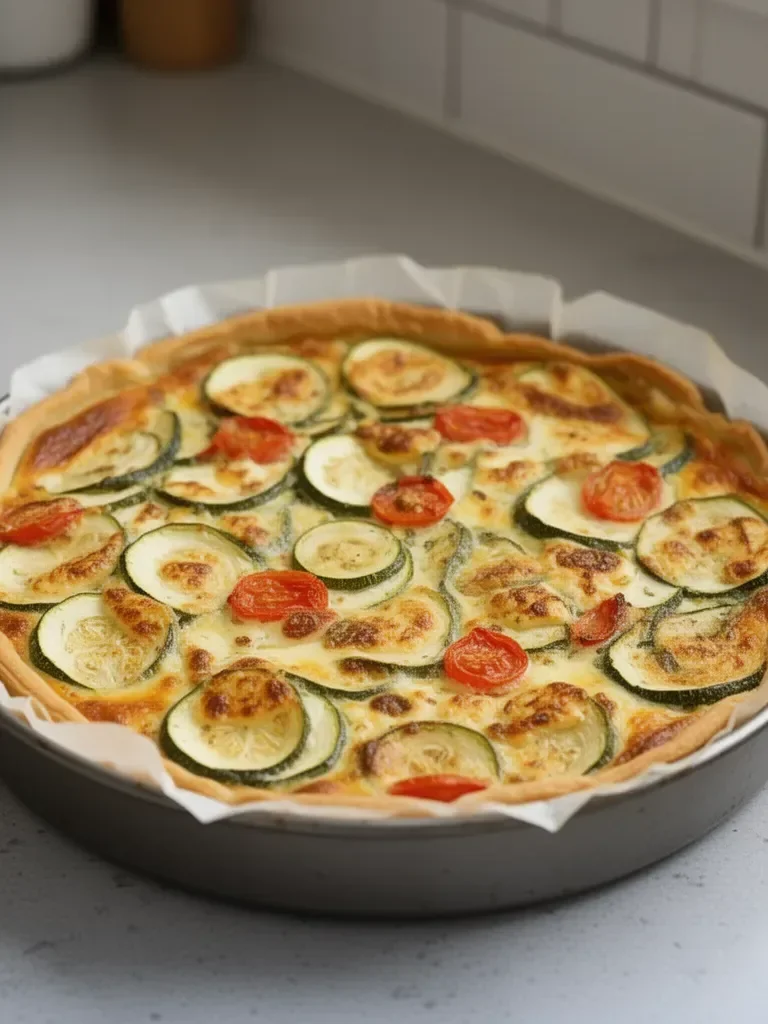 Tarte Salée aux Courgettes