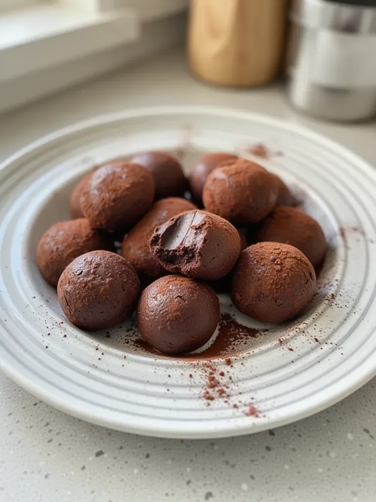Truffes au chocolat