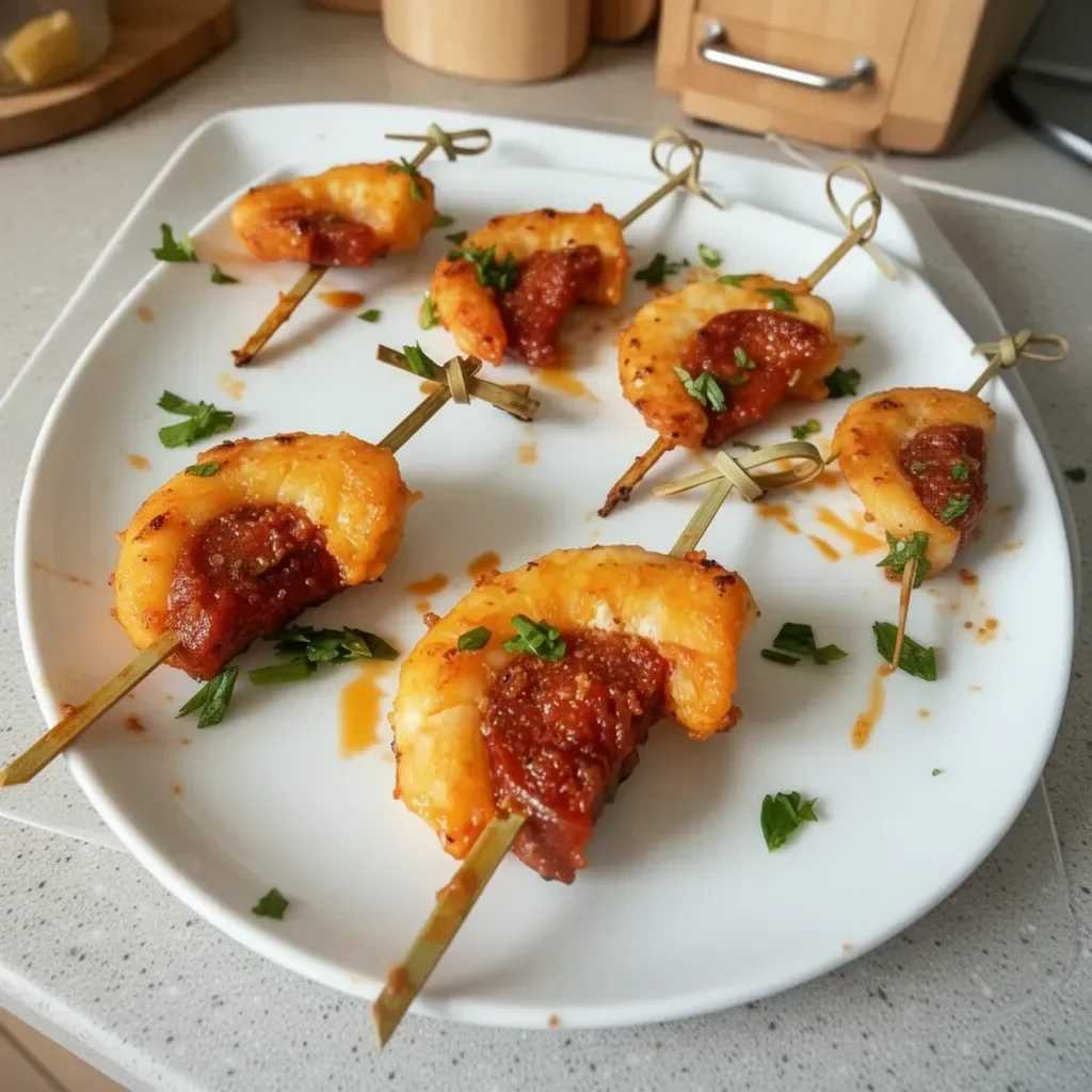 Recette d'apéritif maison avec ingrédients frais et savoureux.